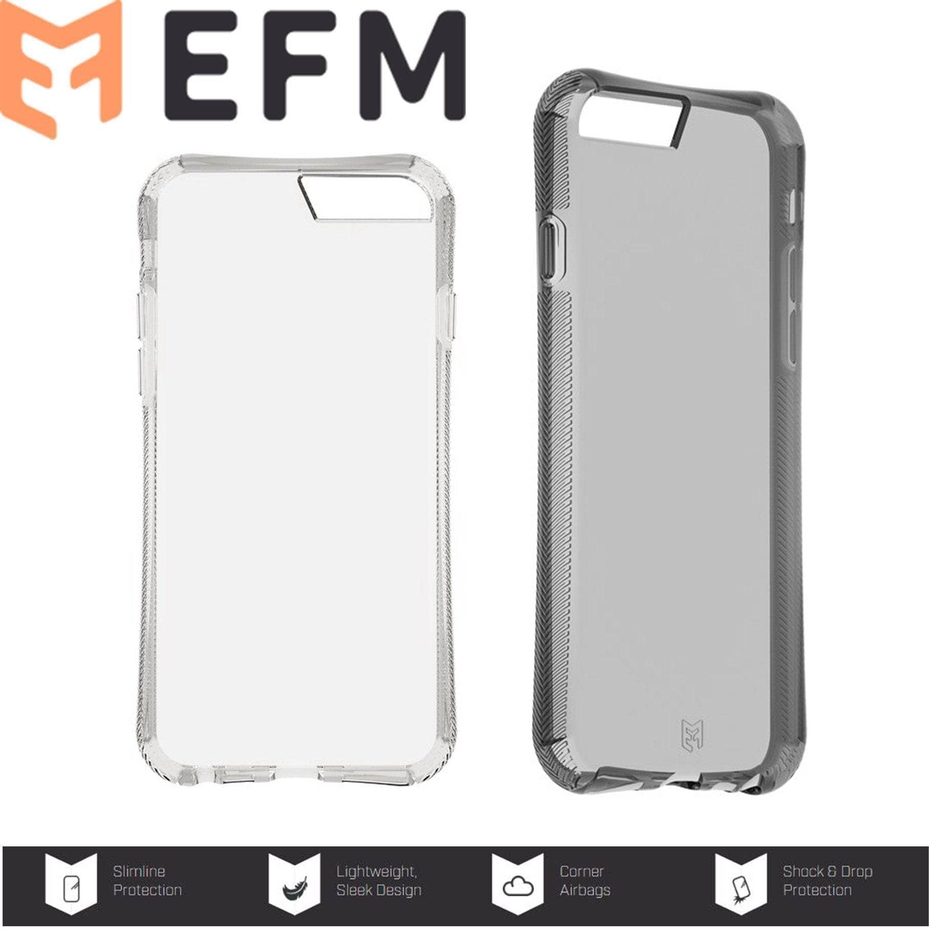EFM Zurich Case Armour For iPhone 8/7 Plus Slim Tough Corner Air Pocket Shockproof-Phone Case-EFM-www.PhoneGuy.com.au