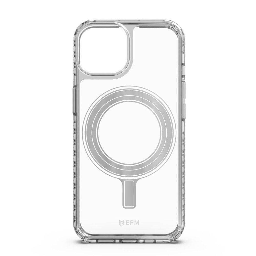 EFM Zurich Flux Case Armour Compatible with MagSafe - For iPhone 13 (6.1") - Frost Clear-Cases - Cases-EFM-www.PhoneGuy.com.au