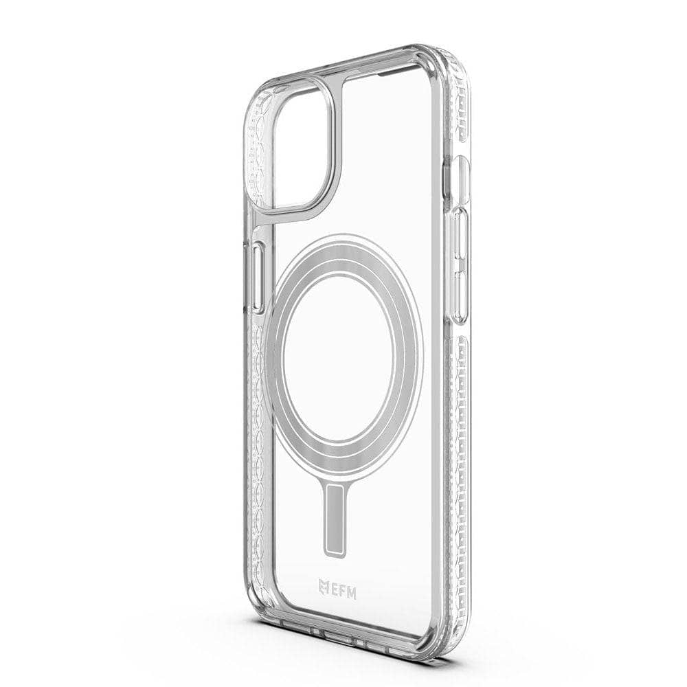 EFM Zurich Flux Case Armour Compatible with MagSafe - For iPhone 13 (6.1") - Frost Clear-Cases - Cases-EFM-www.PhoneGuy.com.au