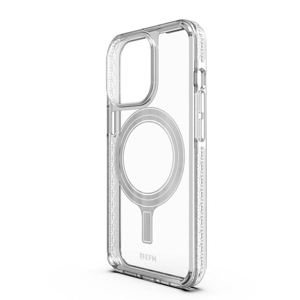 EFM Zurich Flux Case Armour Compatible with MagSafe - For iPhone 13 Pro (6.1" Pro) - Frost Clear-Cases - Cases-EFM-www.PhoneGuy.com.au