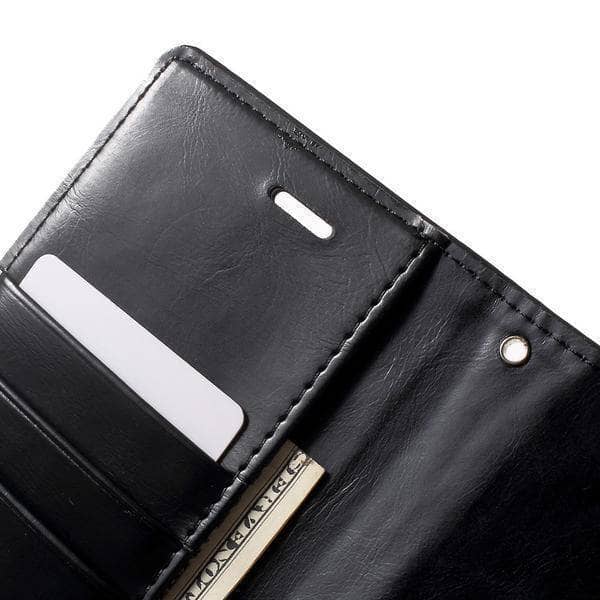Goospery Blue moon Diary for iPhone 12 Pro Max 12 Mini Wallet Flip Folio Cards Pockets-Phone Case-Goospery-www.PhoneGuy.com.au