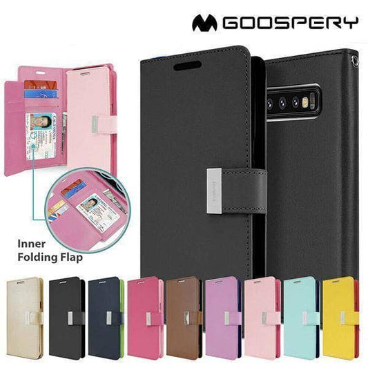 Goospery Rich Diary Case for iPhone 12 Pro Max iPhone 12 Pro 12 Mini Folio-Phone Case-Goospery-www.PhoneGuy.com.au