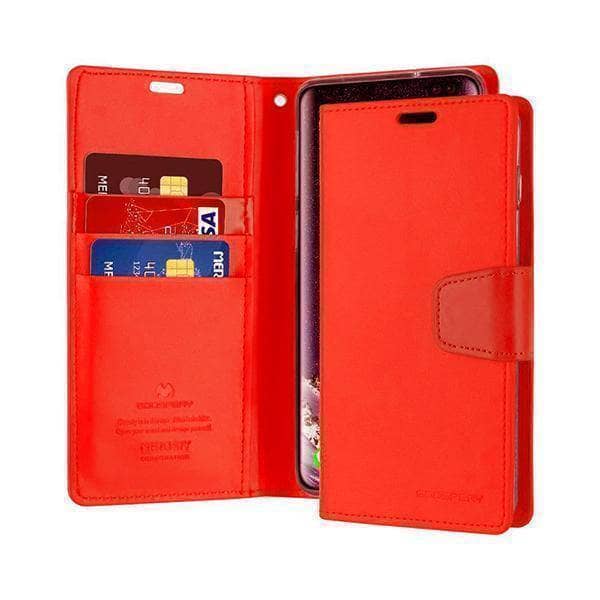 Goospery Sonata Diary Flip Leather Case Samsung Galaxy S8+ S9+ PLUS ID Pockets Stand-Phone Case-Goospery-www.PhoneGuy.com.au