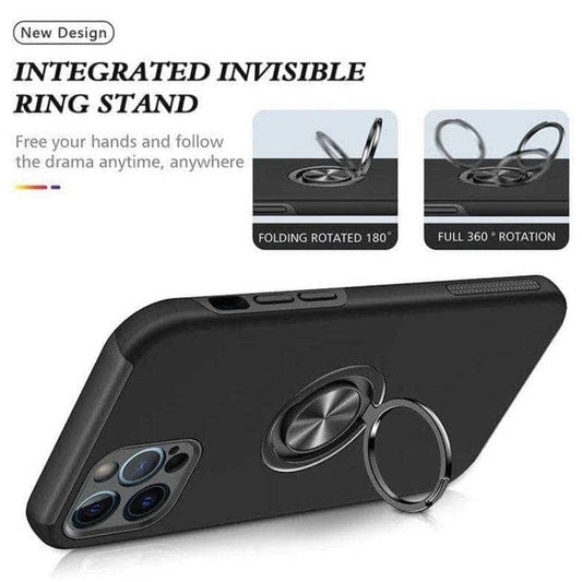 Kinglink magnetic ring case for iPhone 14 Pro Max-Phone Case-Kinglink-www.PhoneGuy.com.au