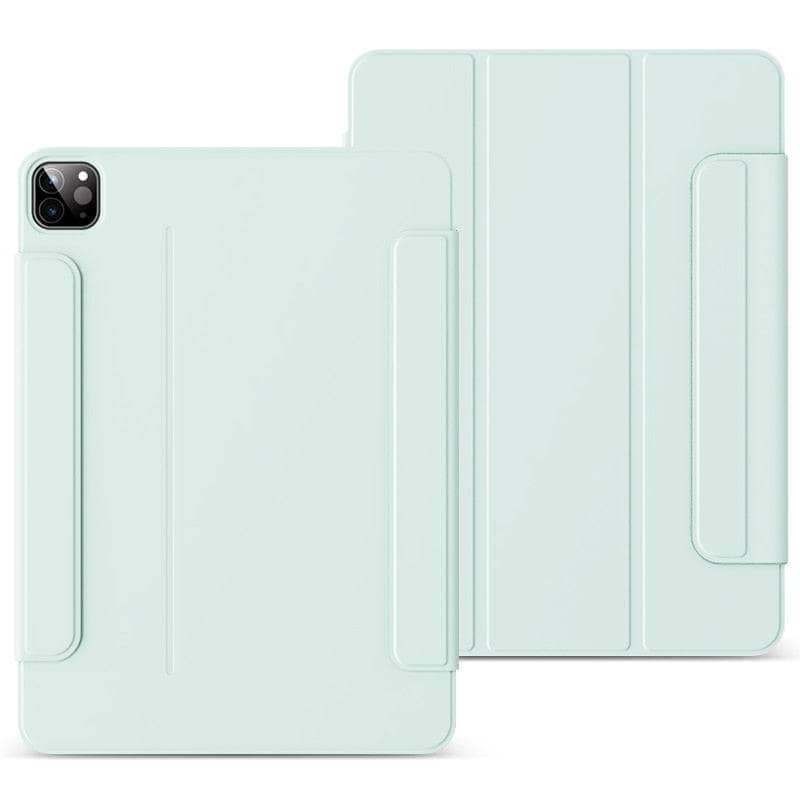 Magnetic iPad Case Folio 3 Pieces Detachable Convertible cover or a back case Stand-iPad Case-SZEZYCHX-www.PhoneGuy.com.au