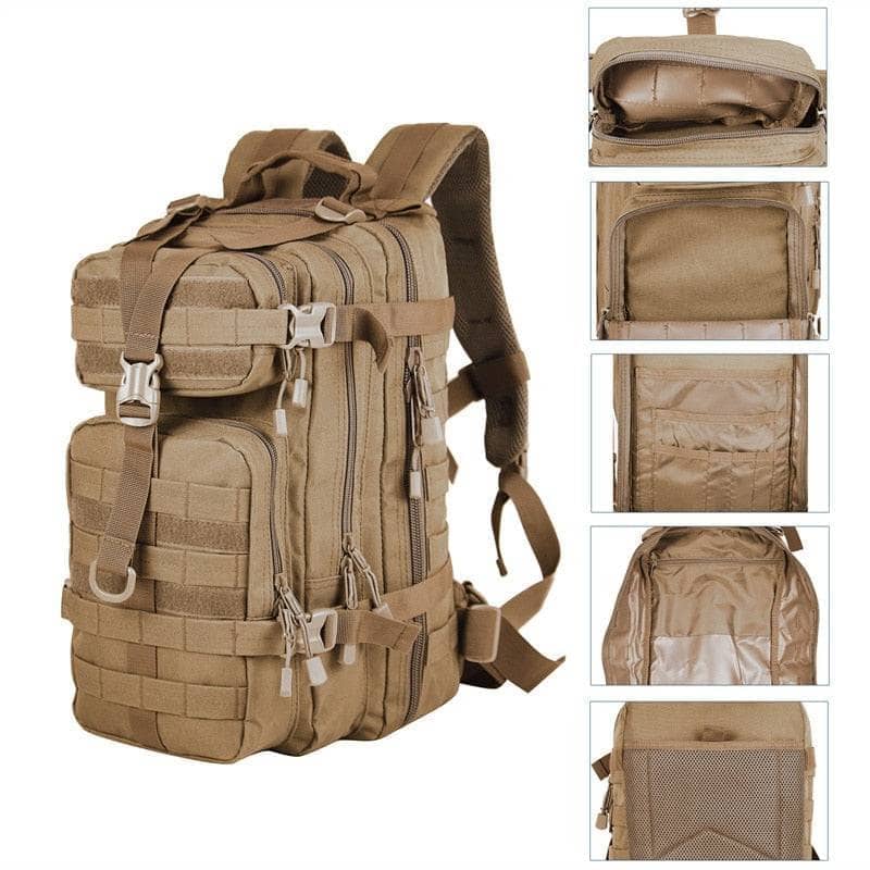 Men Army Military Tactical Backpack 1000D Polyester 30L Outdoor Waterproof Hiking Camping Hunting Bags-Backpack-LQARMY-www.PhoneGuy.com.au