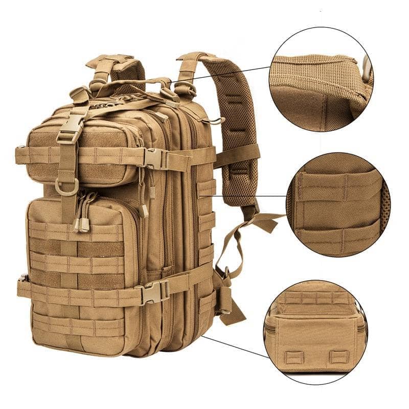 Men Army Military Tactical Backpack 1000D Polyester 30L Outdoor Waterproof Hiking Camping Hunting Bags-Backpack-LQARMY-www.PhoneGuy.com.au