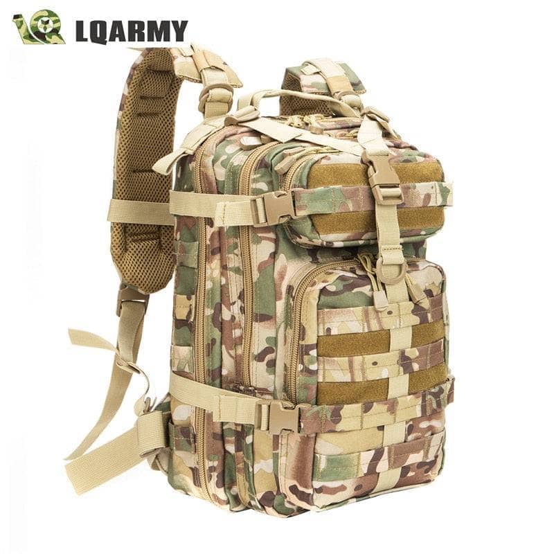 Men Army Military Tactical Backpack 1000D Polyester 30L Outdoor Waterproof Hiking Camping Hunting Bags-Backpack-LQARMY-www.PhoneGuy.com.au