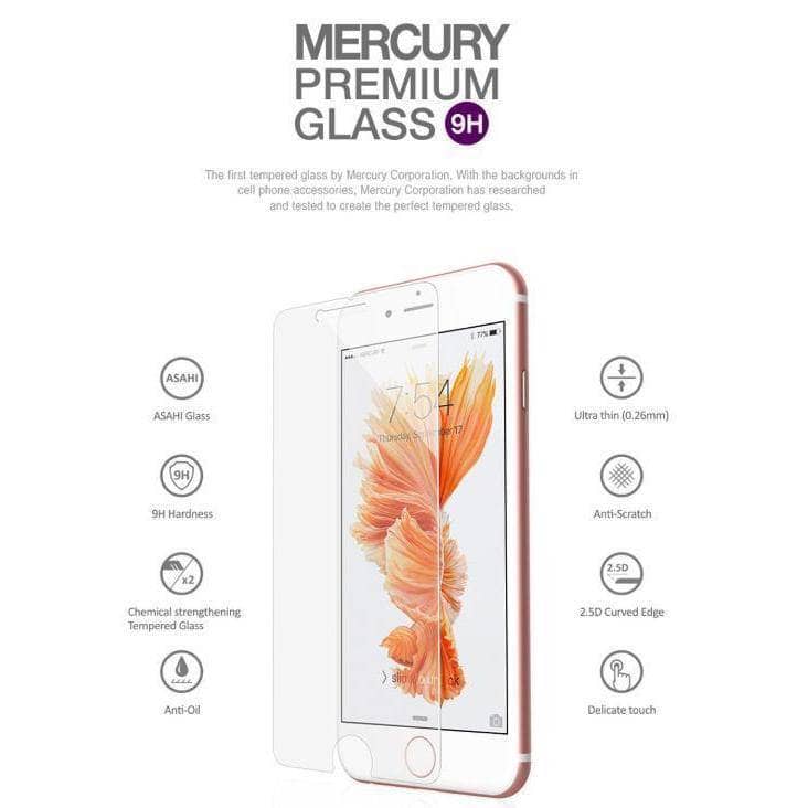Mercury Premium Glass Screen Protector for iPhone Xs x 5.8 inch-Screen Protector-Goospery-www.PhoneGuy.com.au