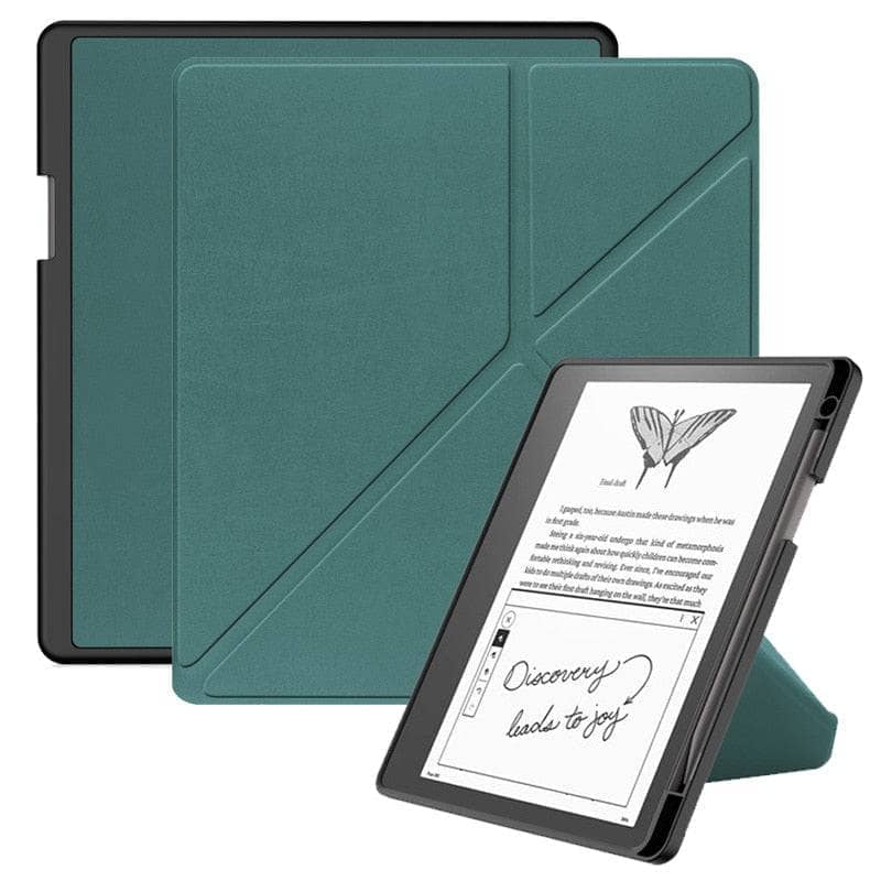Multi-folding Stand Soft TPU Folio Case For Kindle Scribe 2022 with Auto Sleep/Wake + Pen Holder-Kindle Case-Generic-www.PhoneGuy.com.au