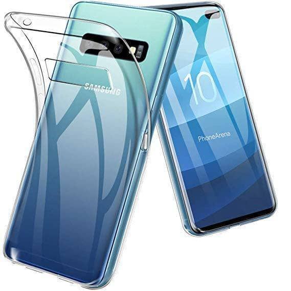 Samsung Galaxy S10 S10+ S10e Clear Rubber Back Case 1.5mm Thick Protective Skin-Phone Case Clear Rubber-Goospery-www.PhoneGuy.com.au