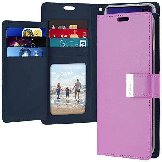Samsung Galaxy S10e S10 S10+ Goospery Rich Diary Case Extra Flap More Cards-Phone Case-Goospery-www.PhoneGuy.com.au