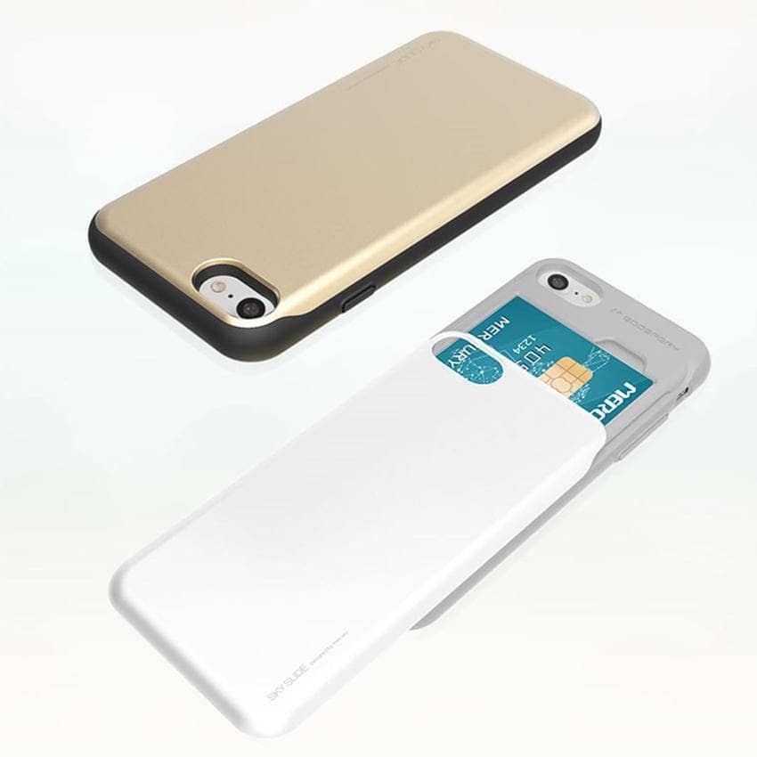 Samsung Galaxy S7 EDGE Note 8 Goospery Sky Slide Bumper Case Anti Shock Pockets-Phone Case-Goospery-www.PhoneGuy.com.au