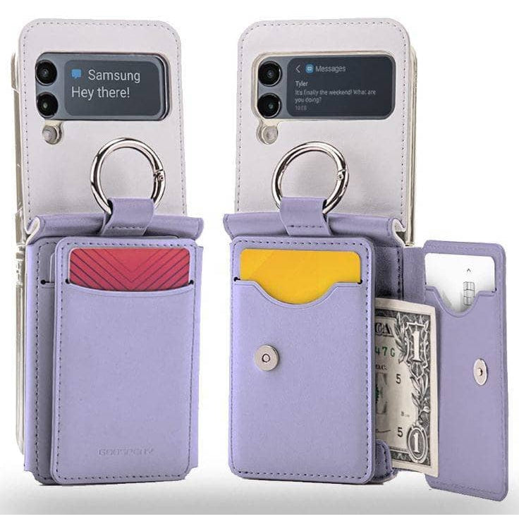 Samsung Galaxy Z Flip 4 Goospery Mercury Flex Diary Case-Phone Case-Goospery-www.PhoneGuy.com.au