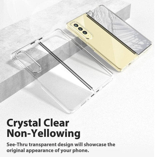 Samsung Galaxy Z Fold 4 BLACKTECH Stay Clear Case - Shockproff Rugged Transparent-Phone Case-Blacktech-www.PhoneGuy.com.au
