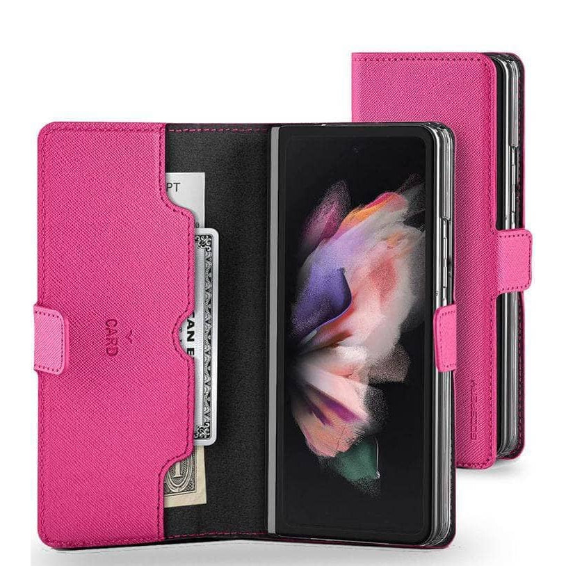 Samsung Galaxy Z Fold 4 Goospery Mercury Fabric Diary Case-Phone Case-Goospery-www.PhoneGuy.com.au