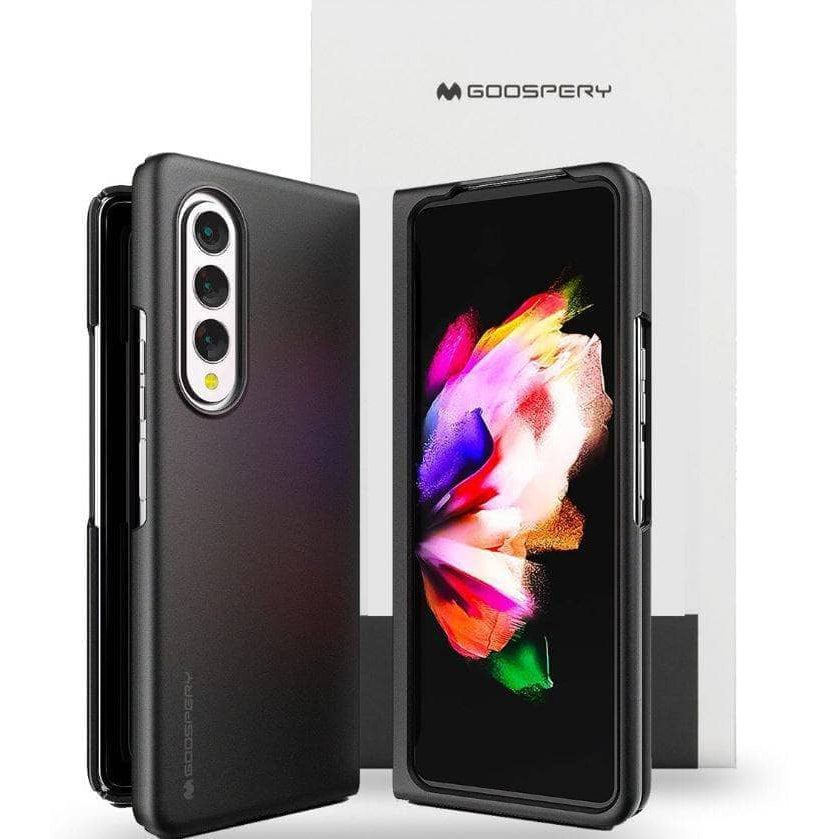 Samsung Galaxy Z Fold 4 Goospery Mercury Fard Case - Black-Phone Case-Goospery-www.PhoneGuy.com.au