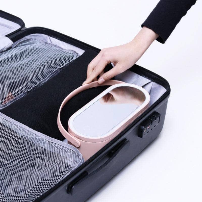 Travel Portable Makeup Organizer Box With LED-Home-Unbranded-www.PhoneGuy.com.au