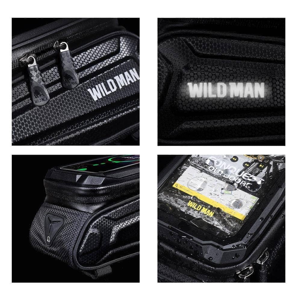 WILD MAN Bike Bag-Holder-Wild Man-www.PhoneGuy.com.au