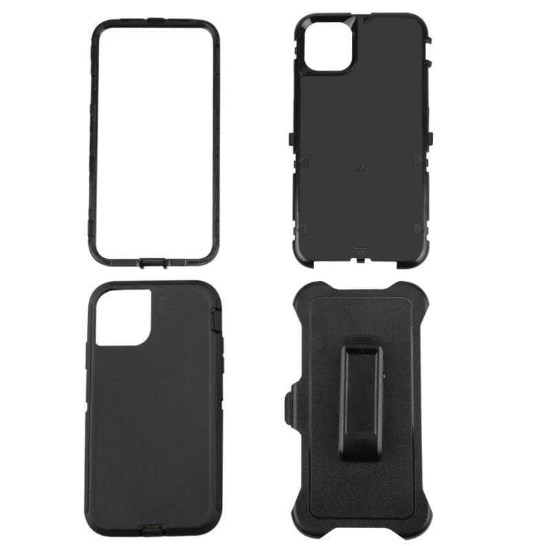 iPhone 11 Pro Max/11/Pro Heavyduty Shockproof Contruction Rugged Case With Clip-Phone Case-Generic-www.PhoneGuy.com.au